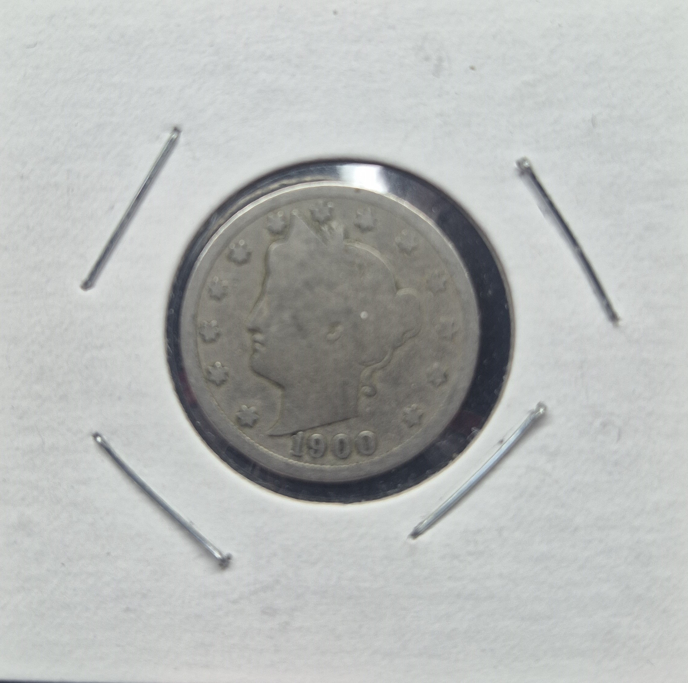 1900 V Nickel