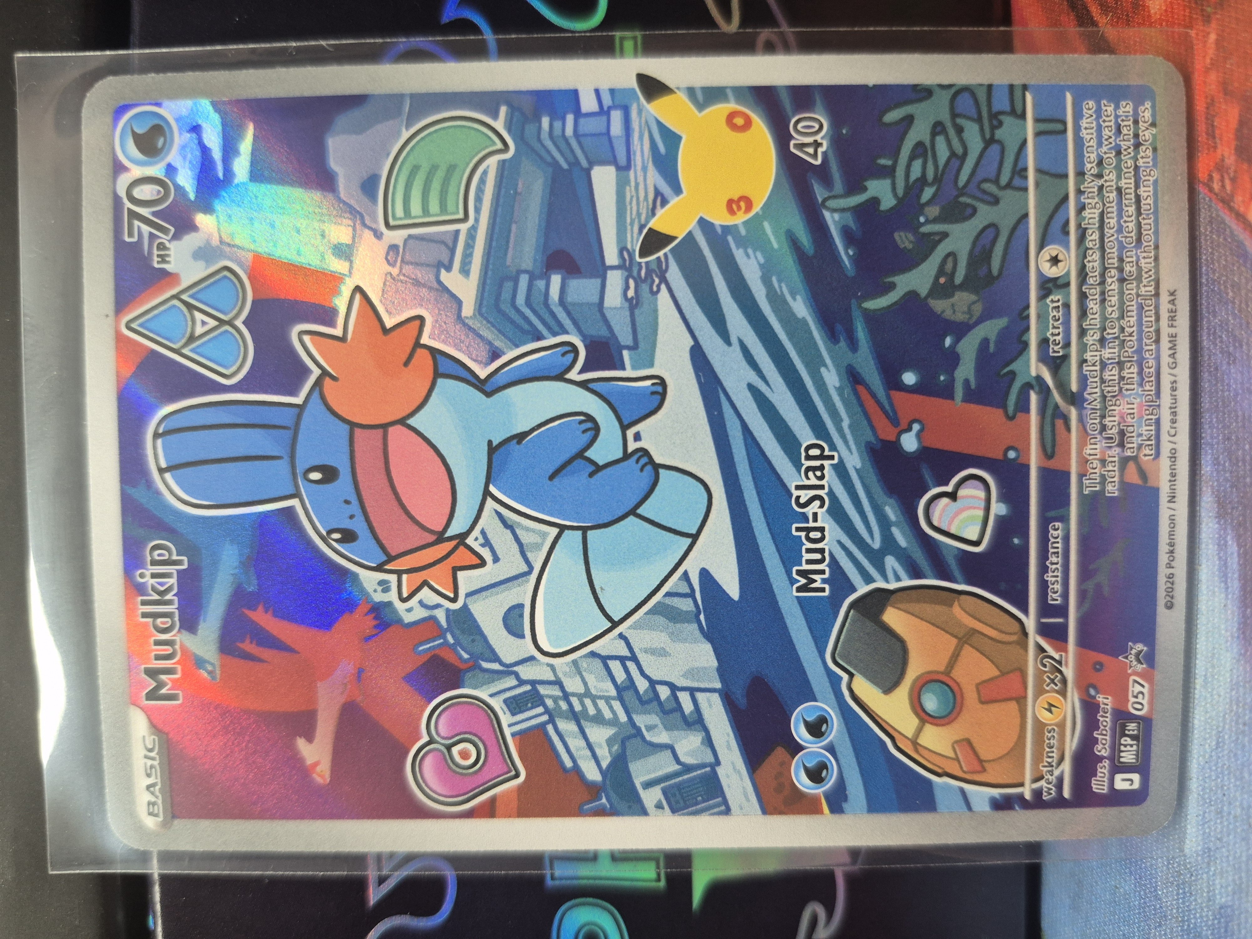 Mudkip 057 Mega Evolution Promo NM