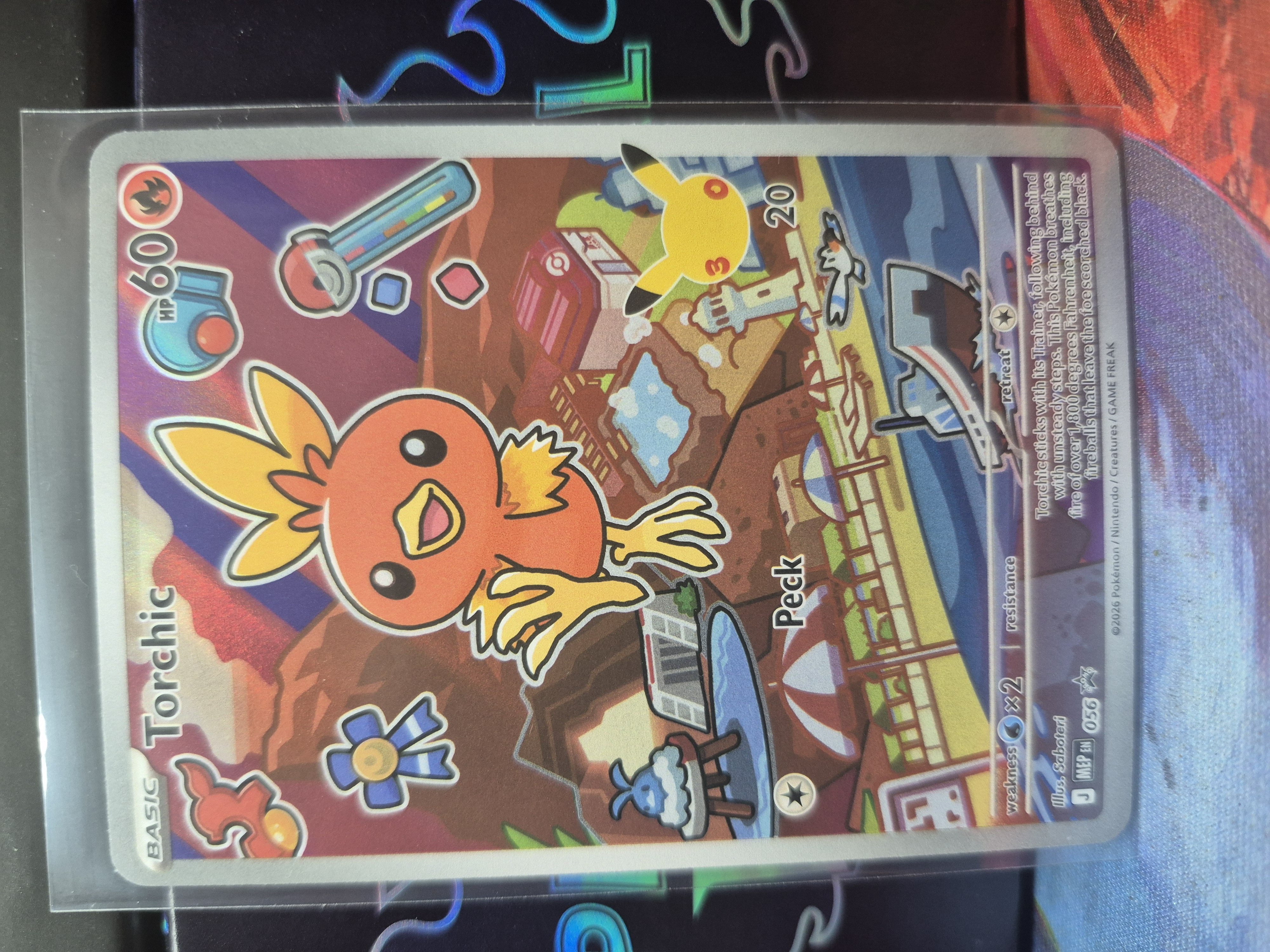 Torchic 056 Mega Evolution Promo NM
