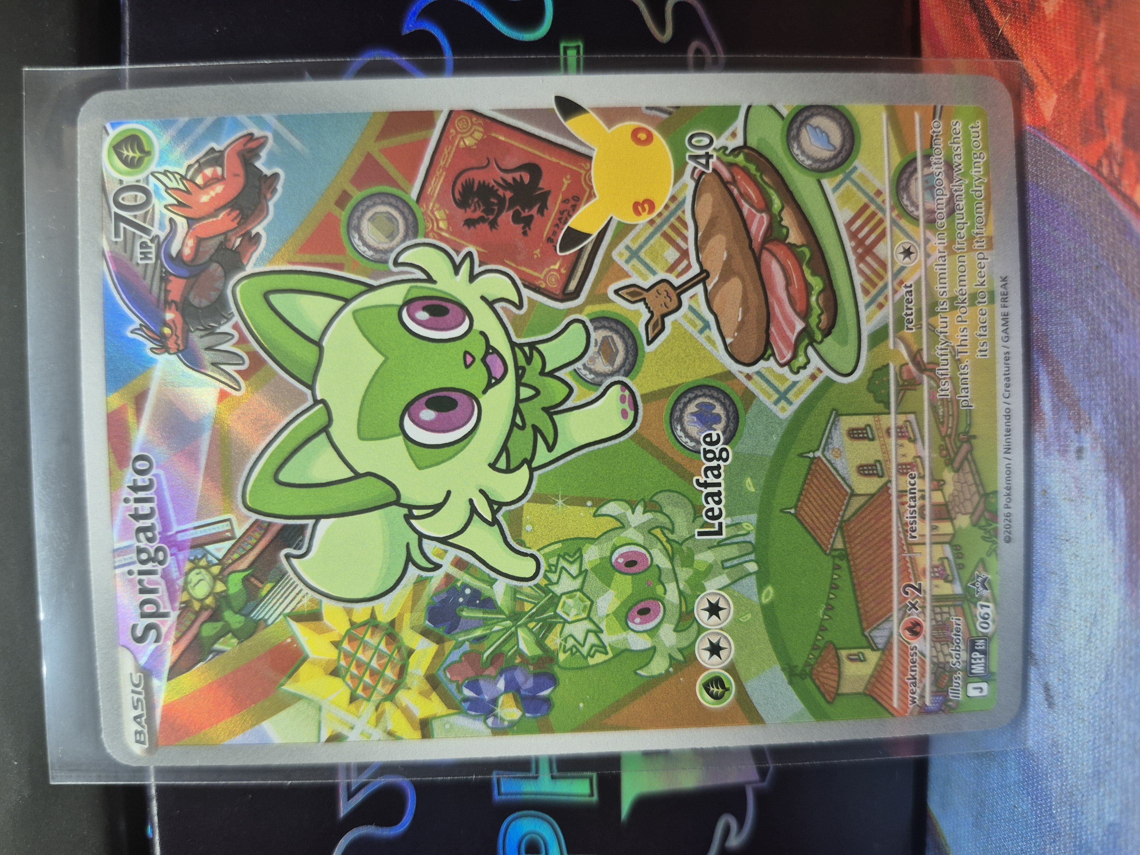 Sprigatito 061 Mega Evolution Promo NM