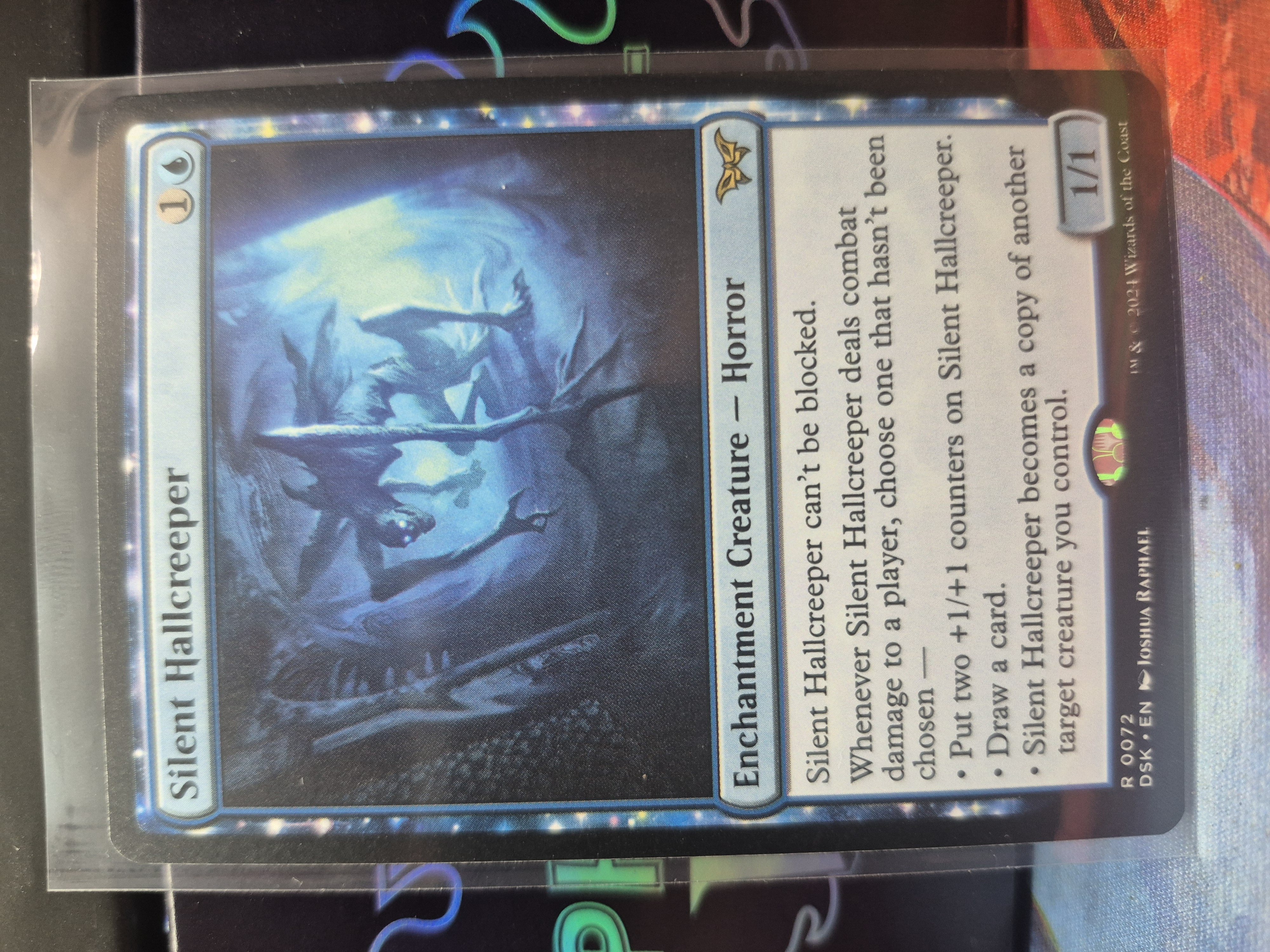 Silent Hallcreeper 0072 Duskmourn: House of Horror NM