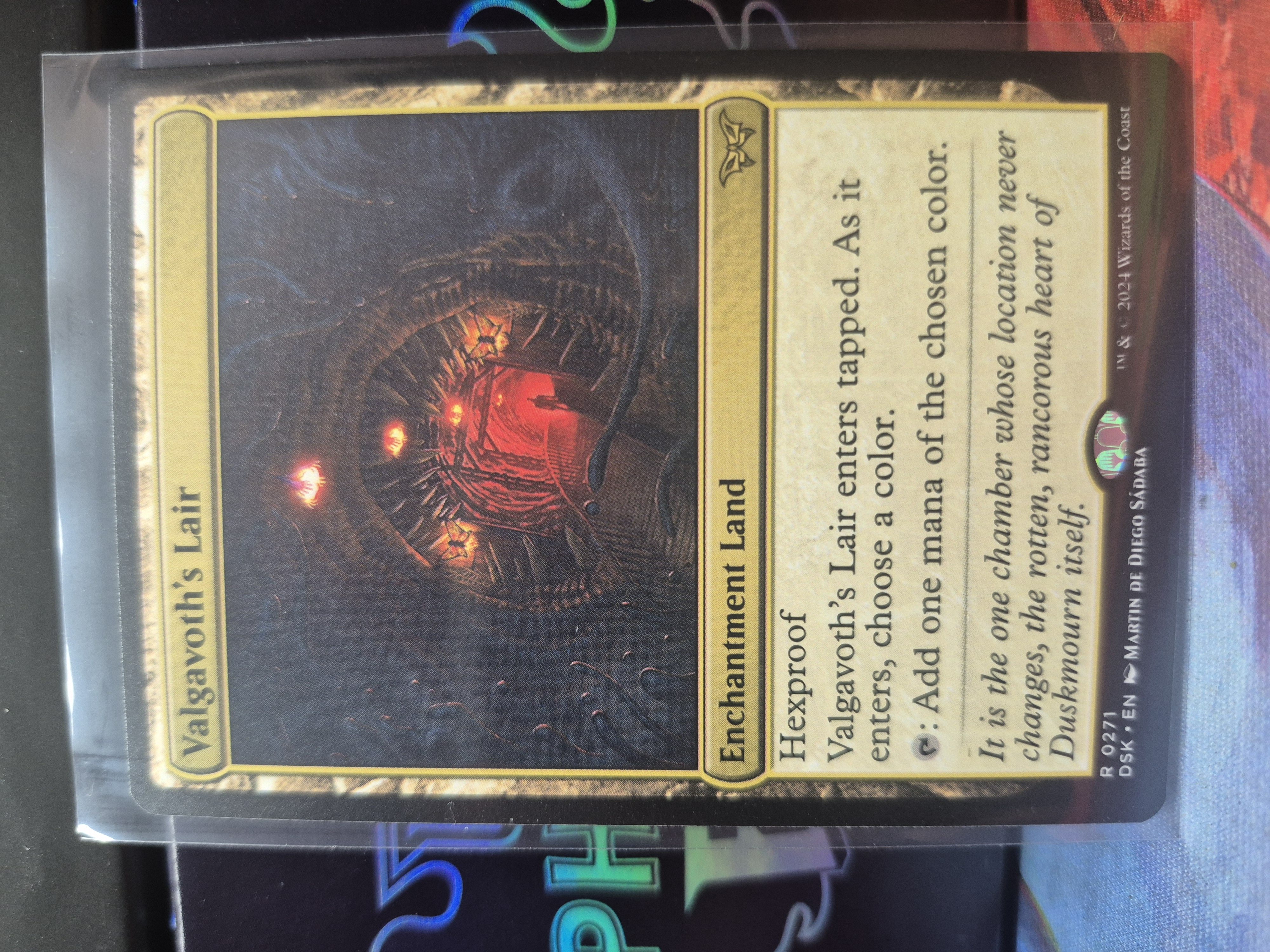 Valgavoth's Lair 0271 Duskmourn: House of Horror NM