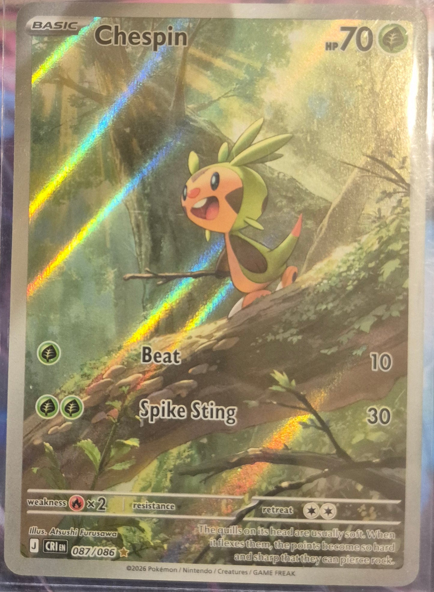 Chaos Rising #87 - Chespin